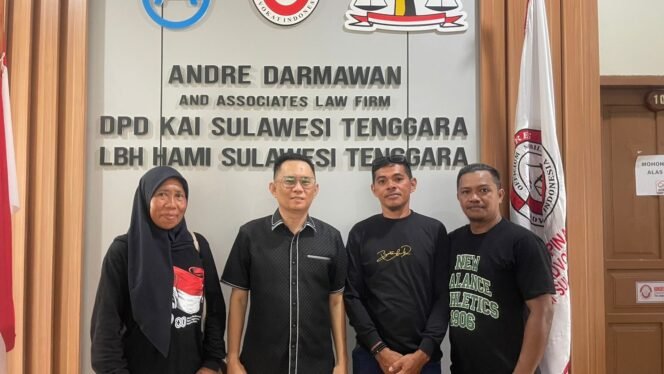 
Tanah Diserobot, LBH HAMI Sultra Andre Darmawan Siap Bantu Warga Tunggala Kendari