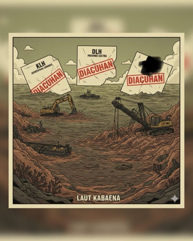 
Rusak Laut Kabaena Sanksi KLH Ke PT TBS