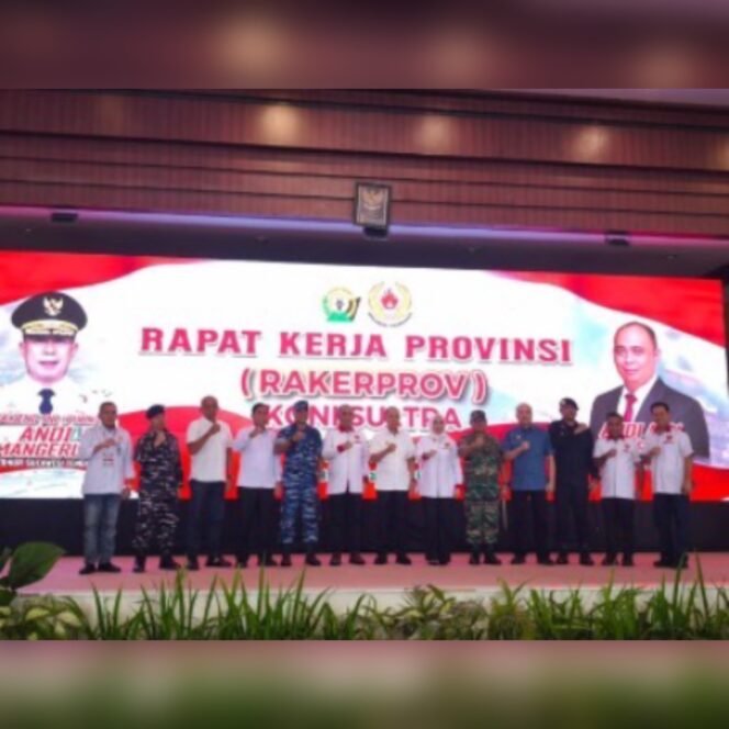 
Rakerprov KONI Sultra, Gubernur Tekankan Pembinaan Atlet Berkelanjutan