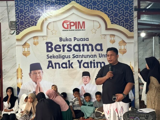 
Ketua Panitia Pelaksana, Saldy, yang  mewakili Wakil Ketua Umum GPIM, H. Amir. 
