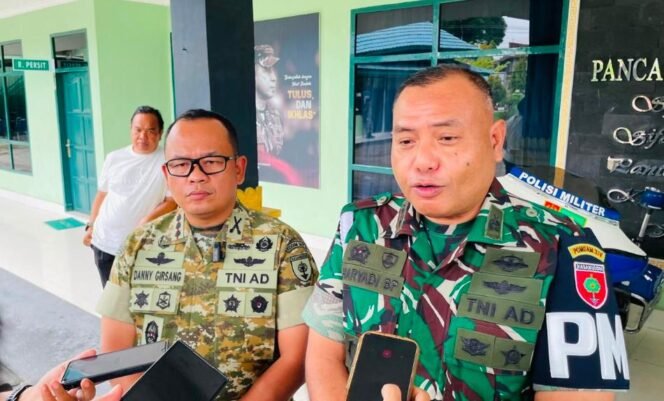 
Denpom Kendari Tangkap Oknum TNI Terduga Pelaku Kekerasan Seksual Anak