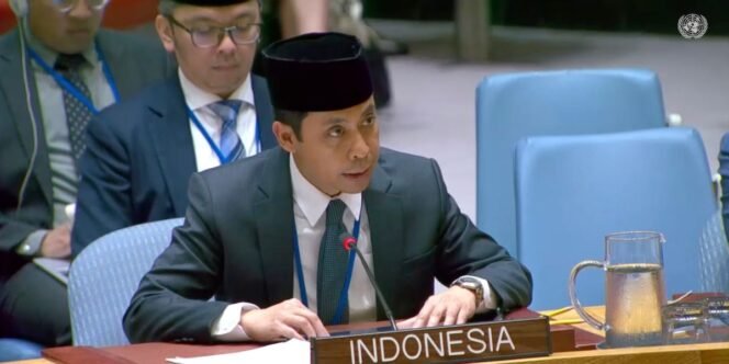
Indonesia Kecam Serangan RSI Gaza dan Penahanan WNI di Sidang Dewan Keamanan PBB