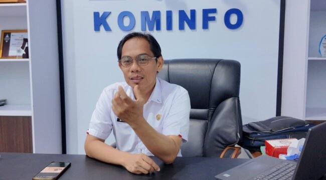 Kepala Dinas Komunikasi dan Informatikan Provinsi Sultra Andi Syahrir