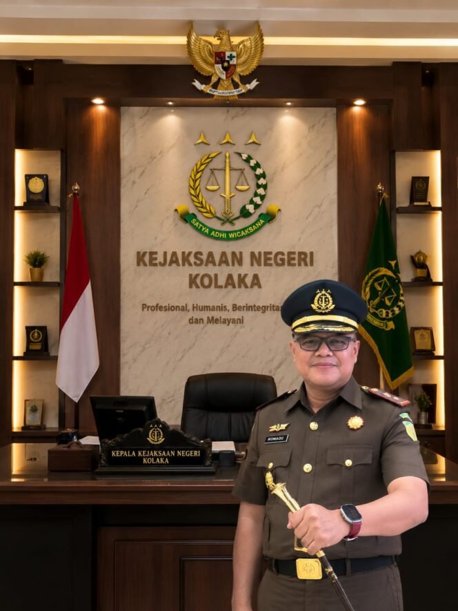 
Kepala Kejari Kolaka, Romadu Novelino SH MH