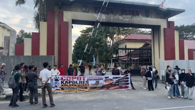
Sistem Pengamanan Dinilai Lumpuh Total, Aktivis Desak Copot Kapolres Kolut