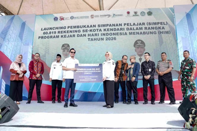 
Bank Sultra Buka 50.537 Rekening SimPel, Dorong Generasi Muda Kendari Melek Keuangan